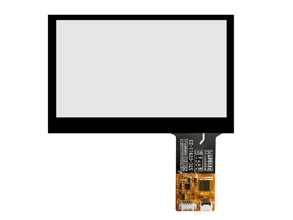 PCAP touch panel with GT911 controller supporting USB and I2C interfaces